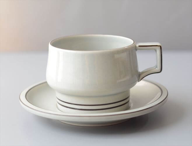 デンマーク製 クイストゴー columbia ティーカップ＆ソーサー コロンビア B&G J.H.Quistgaard 北欧ヴィンテージ _260703