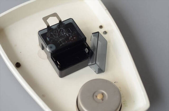 ドイツ製 KIENZLE 陶器 キッチン壁時計 キンツレー 電池式 セラミック タイマー付きクロック 壁掛け時計 アンティーク