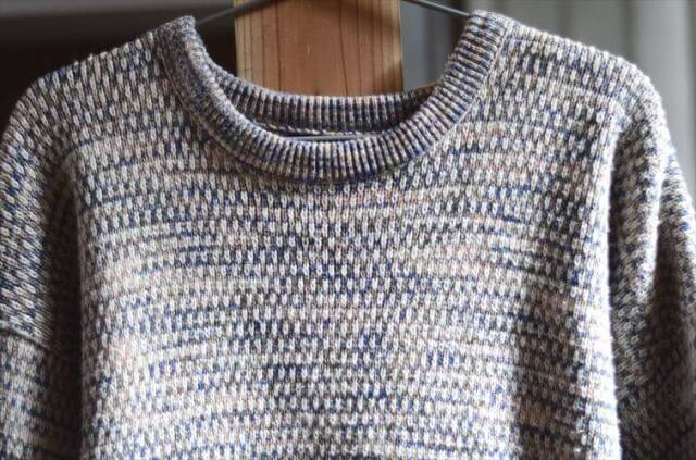 USA古着 90年代 Jantzen 好配色なコットンニット セーター サイズM ジャンセン アメリカ古着 ヴィンテージ