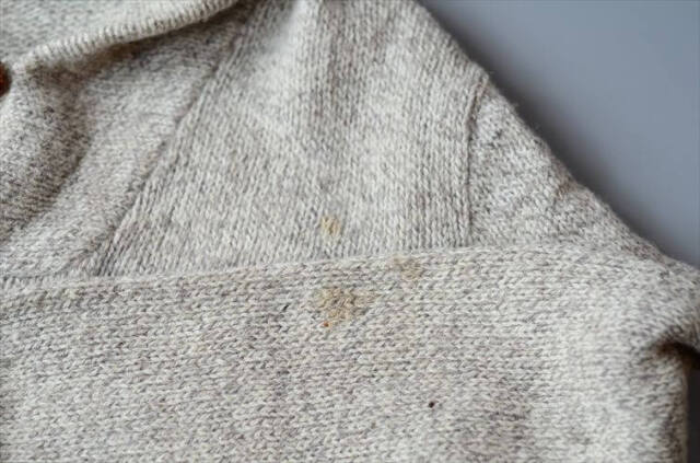 USA製 80年代 ヴィンテージ Eddie Bauer ショールカラーセーター M ウールニット アメリカ古着 メンズ ヴィンテージ