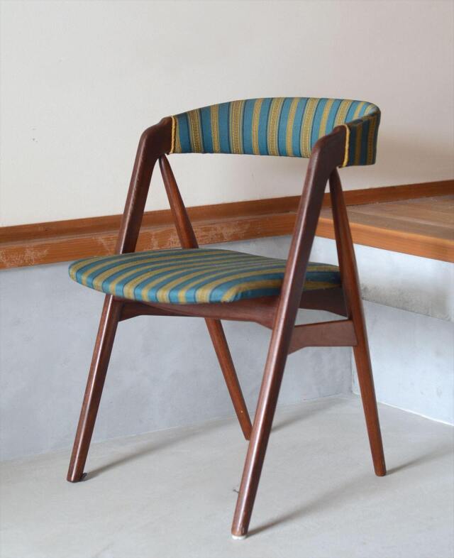 デンマーク製 Farstrup Mobler model205 ダイニングチェアー チーク ファーストラップ Harlev Thomas 北欧家具 ヴィンテージ