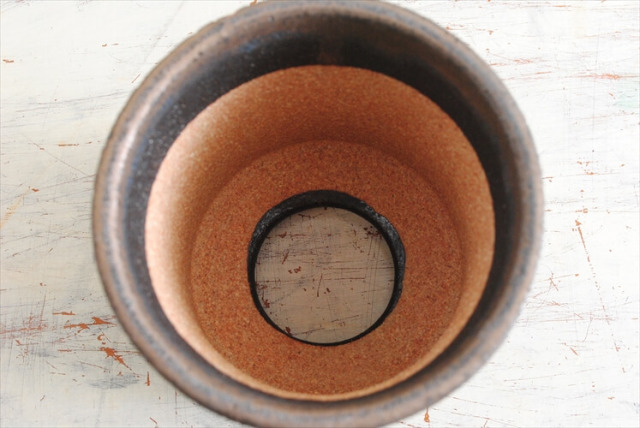 新品 信楽焼 寸胴鉢 金彩 3.5号 陶器鉢 植木鉢 おしゃれ サボテン 塊根植物 コーデックス アガベ 多肉植物に
