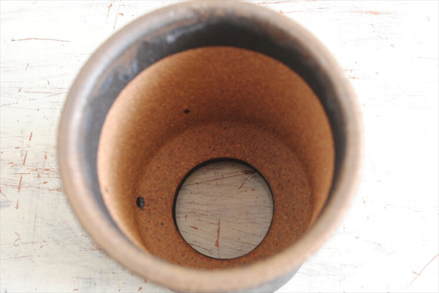 塊根植物 約15cm 茶色の陶器鉢 塊根植物 約15cm 茶色の陶器鉢 楽天市場】陶器鉢 植木鉢 ミニポット 底