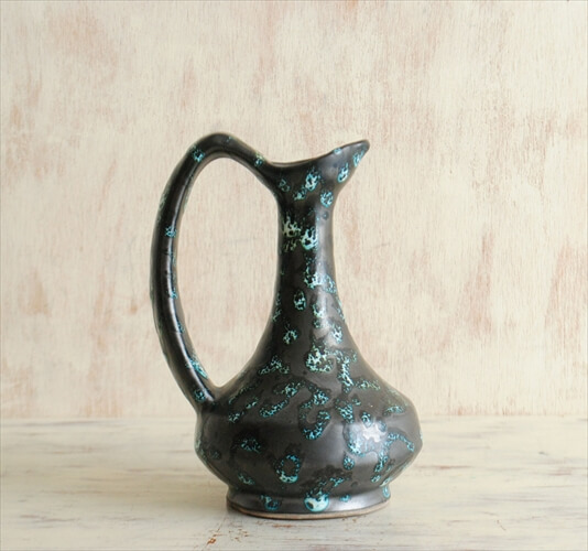 フランス製 ヴィンテージ Vallauris 陶器の花瓶 花器 一輪挿し ミッドセンチュリー期 フラワーベース アンティーク 0113