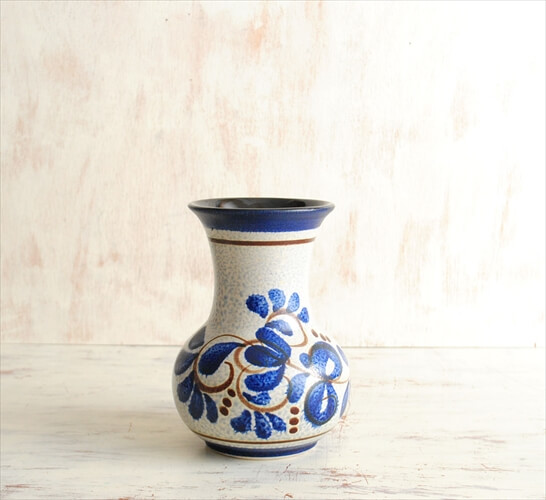 西ドイツ製 ヴィンテージ Bay Keramik 陶器の花瓶 花器 一輪挿し ミッドセンチュリー期 フラワーベース アンティーク 2603