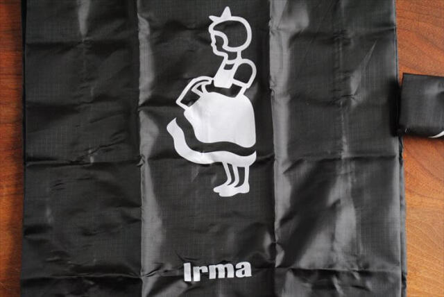 デッドストック 未使用品 デンマーク Irma キャンバス トートバッグ エコバッグ イヤマちゃん 生成りホワイト 北欧