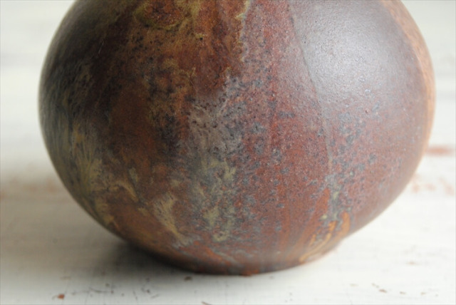 ドイツから ヴィンテージ 小ぶりな陶器の花瓶 花器 Art pottery フラワーポット 一輪挿し フラワーベース ミッドセンチュリー_230712