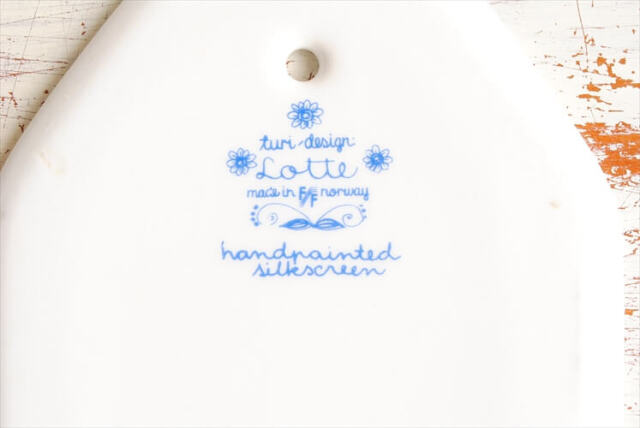 Figgjo ロッテ　Lotte壁掛け、チーズプレート　ビンテージ レア ノルウェー製 Figgjo Lotta チーズボード 陶板 フィッギオ ウォール