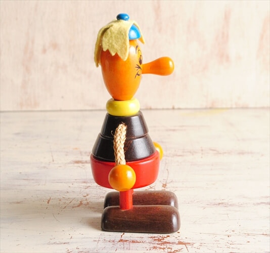 ドイツより ヴィンテージ かわいい木製フィギュア ウッド オブジェ