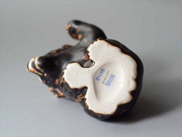 Royal Copenhagen 陶器 くまのオブジェ Knud Kyhn ロイコペ ロイヤルコペンハーゲン ディスプレイ 北欧 ヴィンテージ_240627