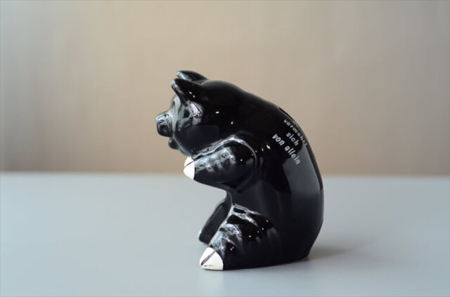 ドイツのかわいいブタの貯金箱 セラミック フィギュア オブジェ