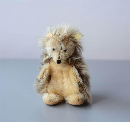 ドイツ製 Steiff ハリネズミ シュタイフ Joggi Hedgehog ぬいぐるみ ドール フィギュア アンティーク ヴィンテージ_241107