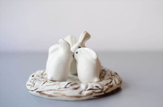 Arabia Helja Liukko-Sundstrom Bunny Nest フィギュア アラビア  