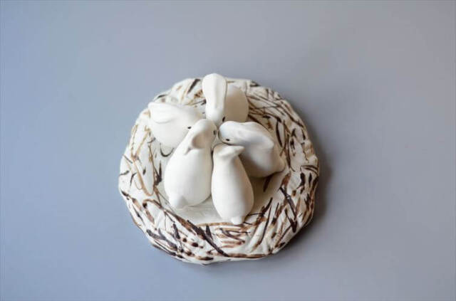 Arabia Helja Liukko-Sundstrom Bunny Nest フィギュア アラビア  