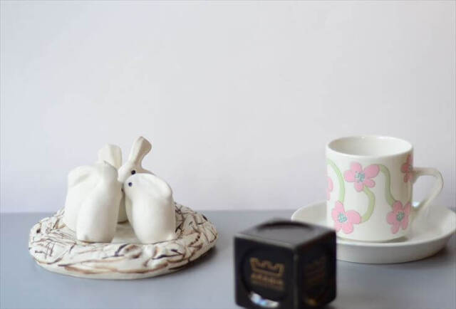 Arabia Helja Liukko-Sundstrom Bunny Nest フィギュア アラビア 
