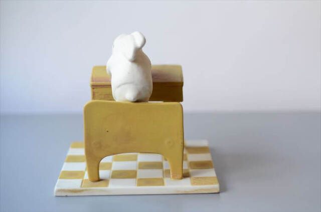 Arabia Helja Liukko-Sundstrom Bunny School フィギュア アラビア ヘルヤ リウッコ ウサギの学校 フィンランド 北欧