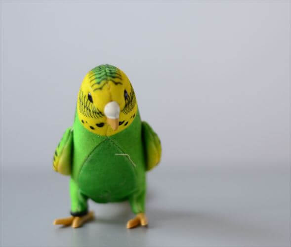 ドイツ製 Steiff Hansi セキセイインコ シュタイフ ハンシー