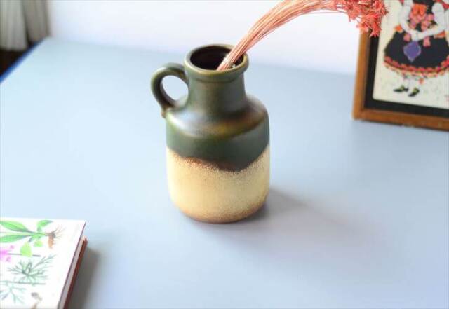 西ドイツ製 ヴィンテージ Scheurich Fat Lava Vase 花瓶 花器