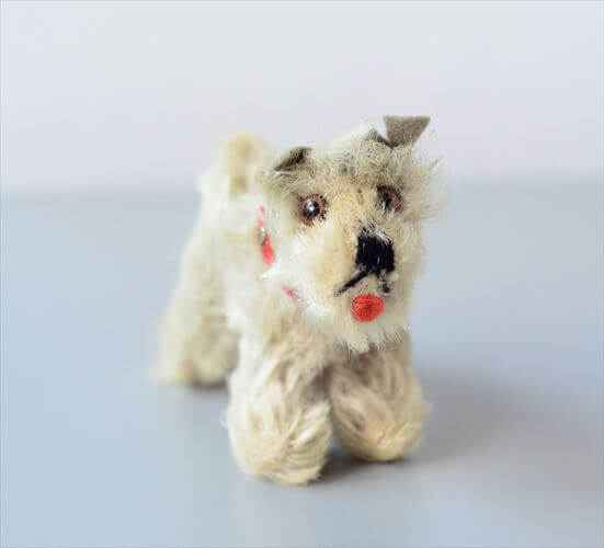 1954-70年代 ドイツ製 Steiff 犬 シュナウザー Schnauzer Tessie