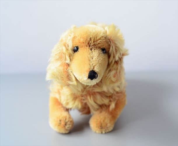 1949-80年代 ドイツ製 Steiff イヌ Dachshund Waldi ぬいぐるみ ドール フィギュア アンティーク ヴィンテージ_250206