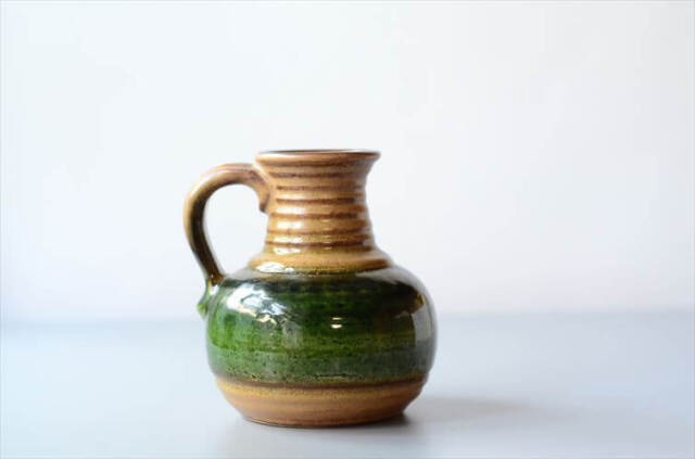 ドイツ製 ヴィンテージ Bay Keramik Fat Lava Vase 花瓶 花器 ファットラバー ミッドセンチュリー期 フラワーベース アンティーク