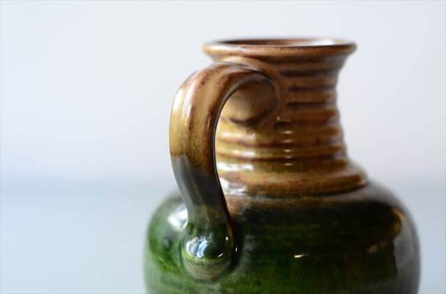 ドイツ製 ヴィンテージ Bay Keramik Fat Lava Vase 花瓶 花器 ファットラバー ミッドセンチュリー期 フラワーベース アンティーク