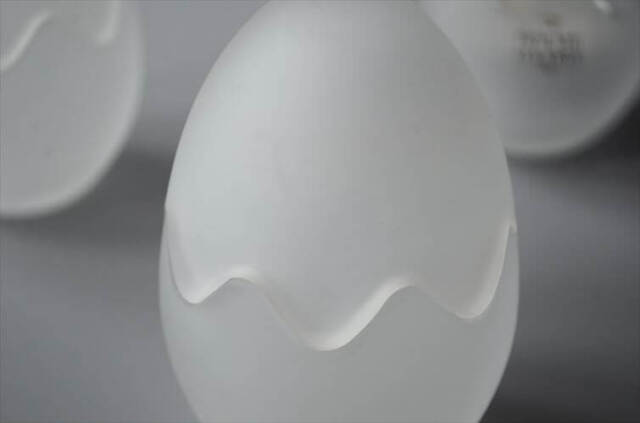 デンマーク製 Holmegaard ガラスのエッグカップ ホルムガード 小物入れ トレイ 北欧 ヴィンテージ アンティーク_250305