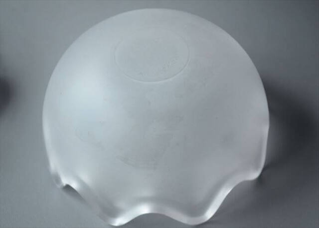 デンマーク製 Holmegaard 卵型 ガラスの容器 8.5径 ホルムガード 小物入れ トレイ キャンドルホルダー MICHAEL BANG 北欧 _250305