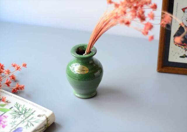 東ドイツ製 ヴィンテージ Topferhof Keramik 花瓶 花器 ファットラバー ミッドセンチュリー期 フラワーベース アンティーク