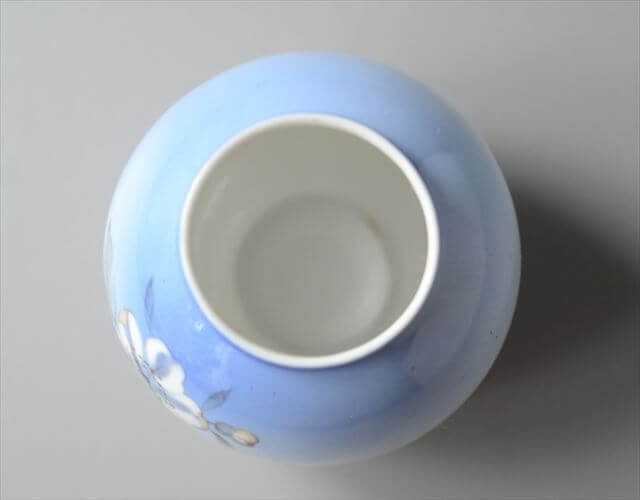 1960年代頃 デンマーク製 LYNGBY ヴィンテージ 陶器の花瓶 リンビー Copenhagen 花器 一輪挿し フラワーベース_240319