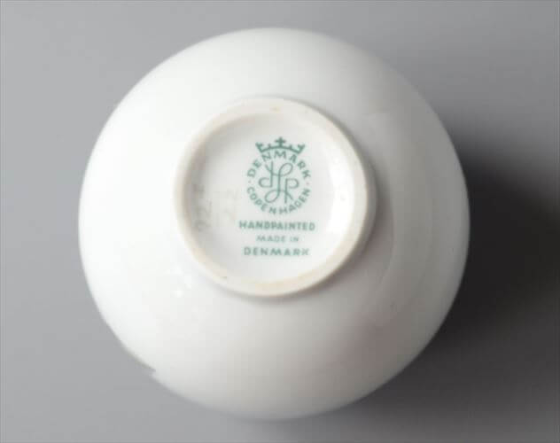 1960年代頃 デンマーク製 LYNGBY ヴィンテージ 陶器の花瓶 リンビー Copenhagen 花器 一輪挿し フラワーベース_240319