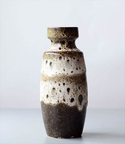 ドイツ製 ヴィンテージ Scheurich Fat Lava Vase 花瓶 花器