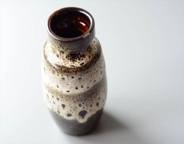 ドイツ ヴィンテージ 陶器 フラワーベース シューリッヒ FatLava 花瓶 ドイツ製 ヴィンテージ Scheurich Fat Lava Vase 花瓶 花器