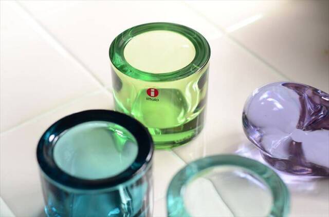 フィンランド製 iittala×Marimekko Kivi キャンドルホルダー イッタラ
