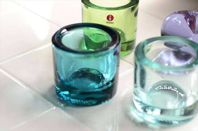 フィンランド製 iittala×Marimekko Kivi キャンドルホルダー