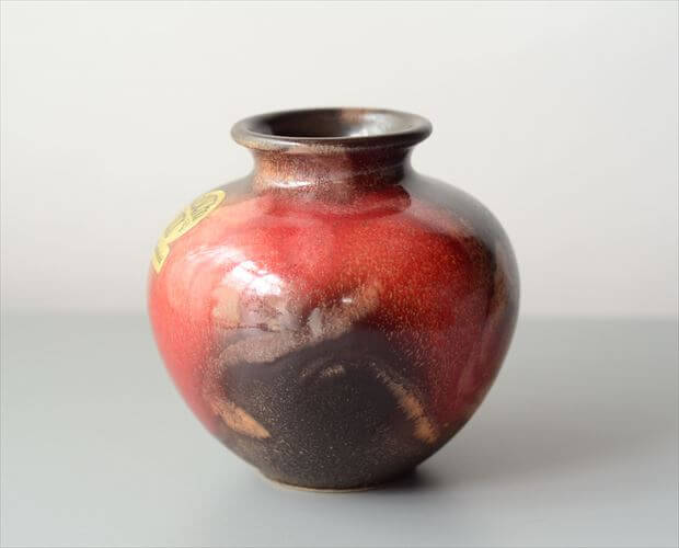 ドイツ製 ヴィンテージ Ruscha Fat Lava Vase 花瓶 花器