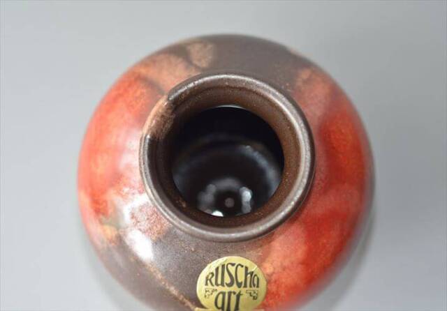 Ruscha Fat Lava Germanpottery ミッドセンチュリー Yahoo!オークション - ドイツ製 ヴィンテージ Ruscha Fat Lava