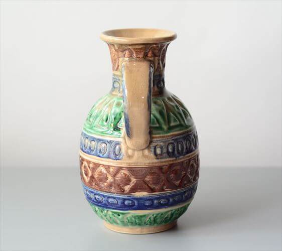 ドイツ製 ヴィンテージ Bay Keramik Vase 花瓶 花器 ファットラバー ミッドセンチュリー フラワーベース アンティーク_250424