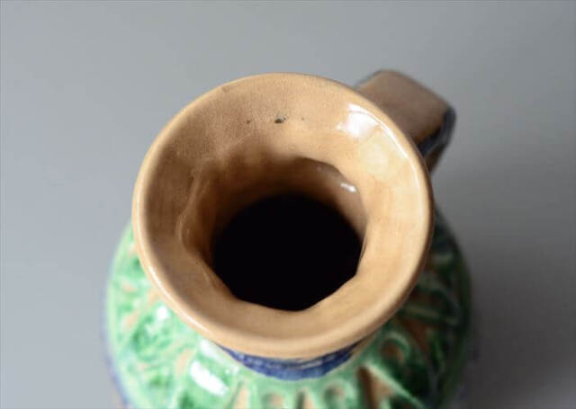 ドイツ製 ヴィンテージ Bay Keramik Vase 花瓶 花器 ファットラバー ミッドセンチュリー フラワーベース アンティーク_250424