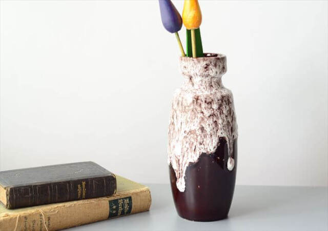 ドイツ製 ヴィンテージ Scheurich Fat Lava Vase 花瓶 花器 ファットラバー ミッドセンチュリー期 フラワーベース_250424