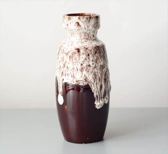 ドイツ製 ヴィンテージ Scheurich Fat Lava Vase 花瓶 花器