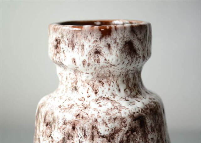 ドイツ製 ヴィンテージ Scheurich Fat Lava Vase 花瓶 花器