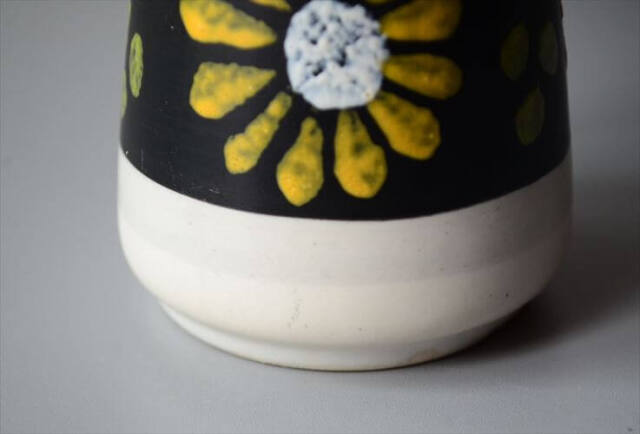 西ドイツ製 ヴィンテージ Dumler&Breiden 陶器の花瓶 Fat Lava 花器