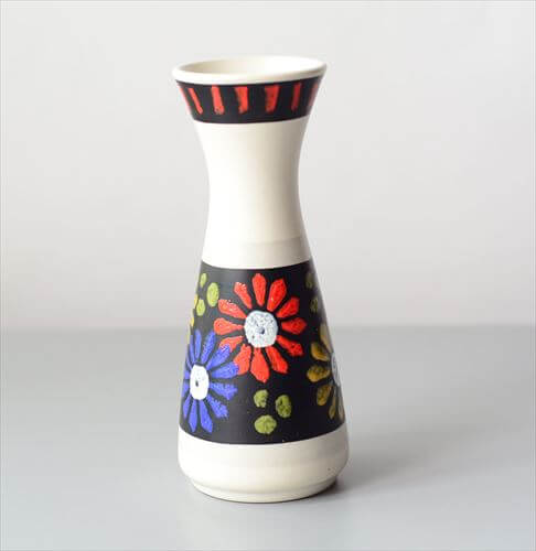 西ドイツ製 ヴィンテージ Dumler&Breiden 陶器の花瓶 Fat Lava 花器