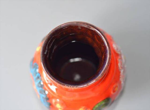 90500★Fat lava ヴィンテージ フラワーベース 花器 陶器 花瓶 楽天市場】西ドイツ Fat lava ヴィンテージ フラワーベース 花器