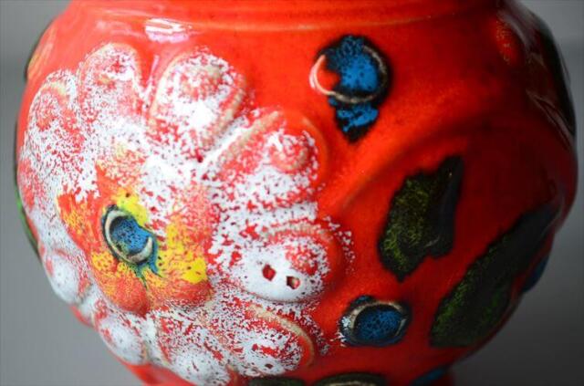 Bay Keramik Fat Lava Vase 45cm 手付花瓶 ドイツFat Lava/Bay Keramik花瓶 - まいにち北欧道具