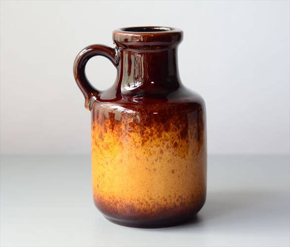 ドイツ製 ヴィンテージ Scheurich Fat Lava Vase 花瓶 花器 ファットラバー ミッドセンチュリー期 フラワーベース アンティーク_250501