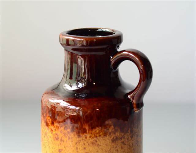 【ドイツ Scheurichジャグ花瓶 】Fat Lava ヴィンテージ 345 ドイツ製 ヴィンテージ Scheurich Fat Lava Vase 花瓶 花器 ファット