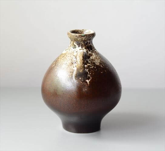 ドイツ製 ヴィンテージ Ruscha Fat Lava Vase 花瓶 花器 ファットラバー ミッドセンチュリー期 フラワーベース アンティーク_250501