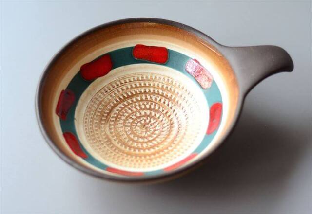 ドイツ製 Dumler&Breiden 陶器 ハンドル付きトレー 14cm ボウル トレイ